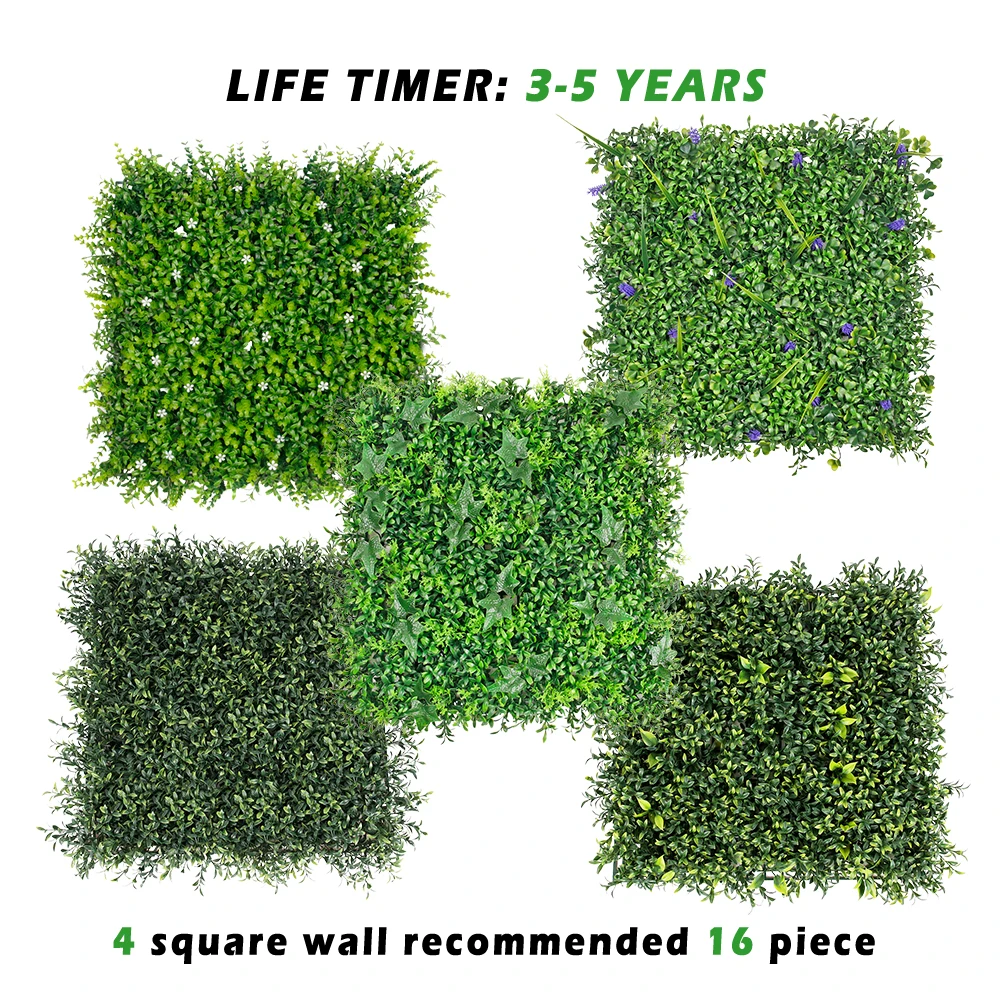 Chinese Online Markets Green Wall Home Decor Artificial Grass wall Panel for Vertical Garden Decoration