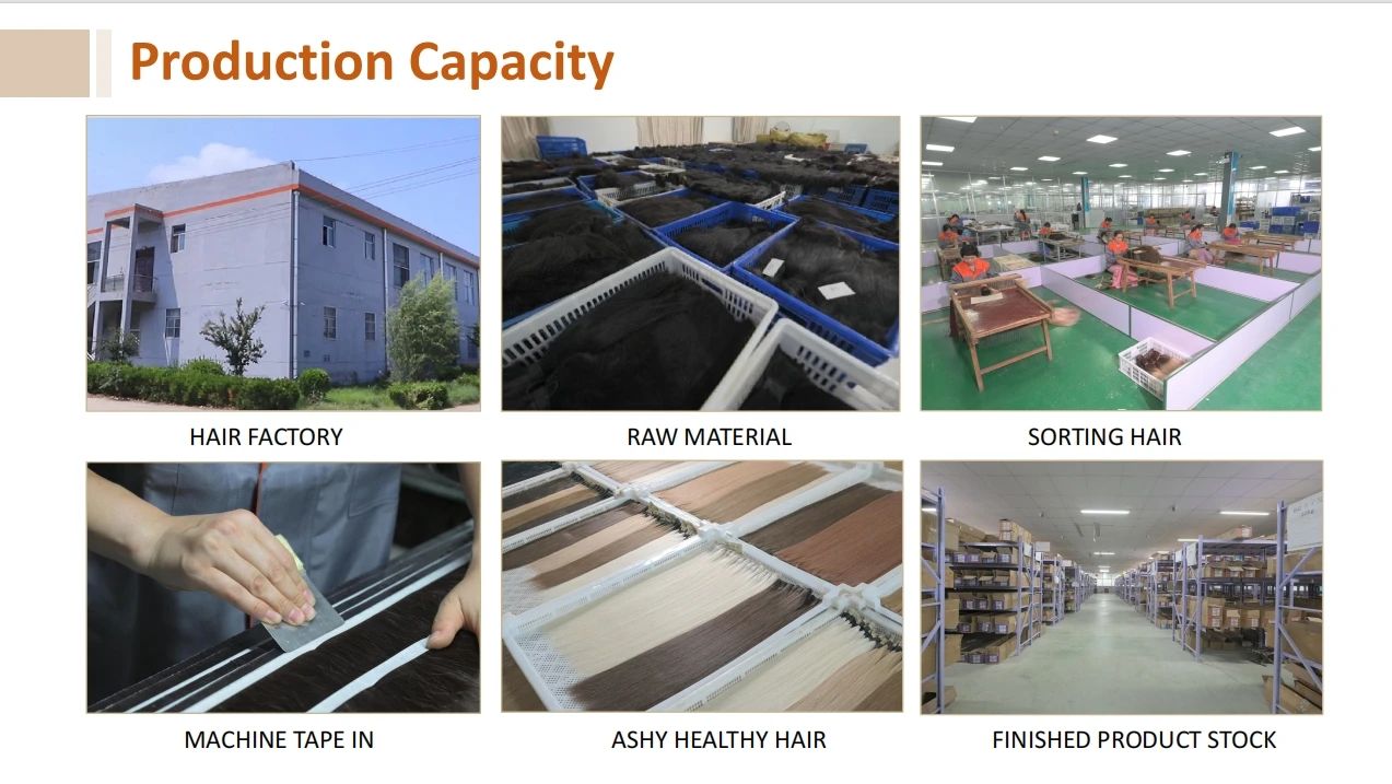 Stock Genius Weft Cuticle Intact Talent Weft  Russian Hair Chinese Hair 18 months Life Span Factory Direct