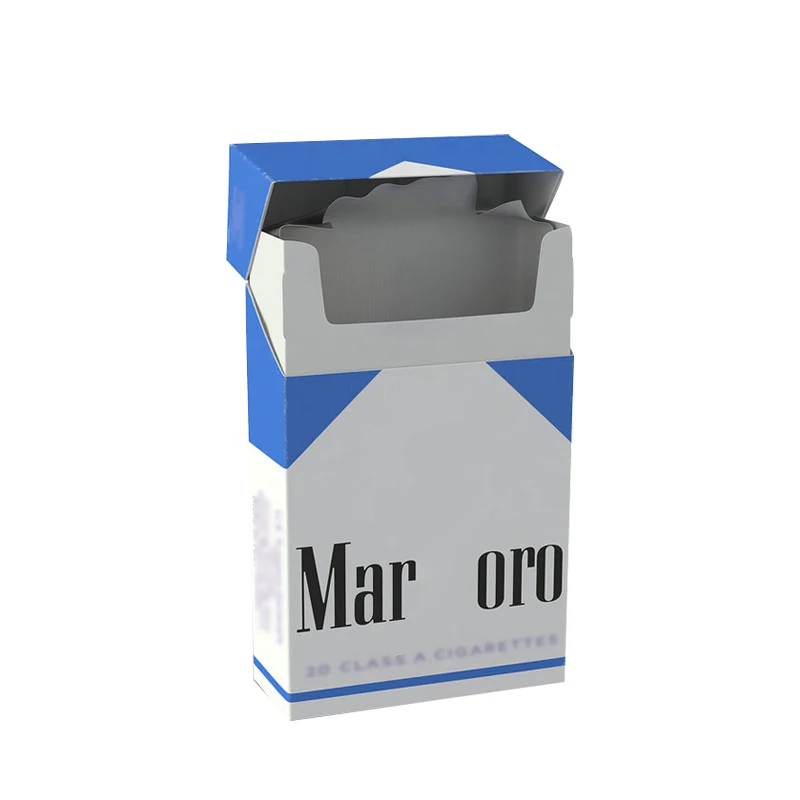 Custom logo printed luxury pre packaging cigarette roll  box cigarette packaging boxes