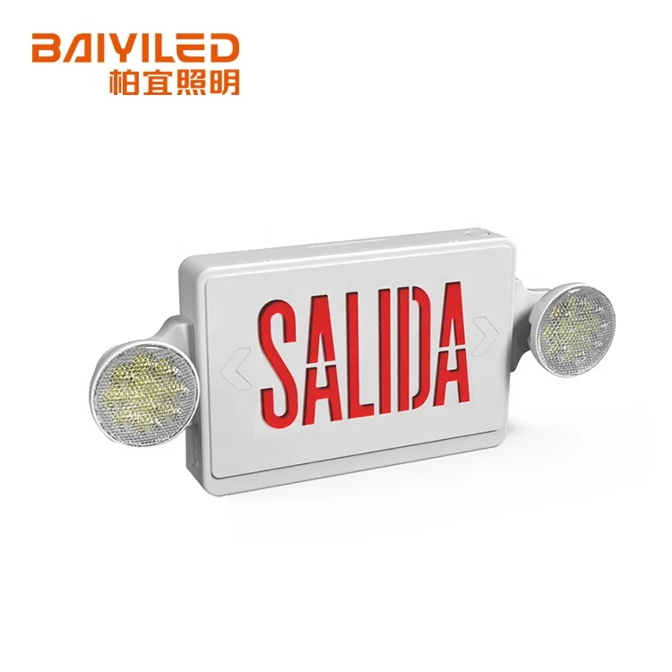 Wall mounted SALIDA emergency light transformer led emergency light automatically lights up