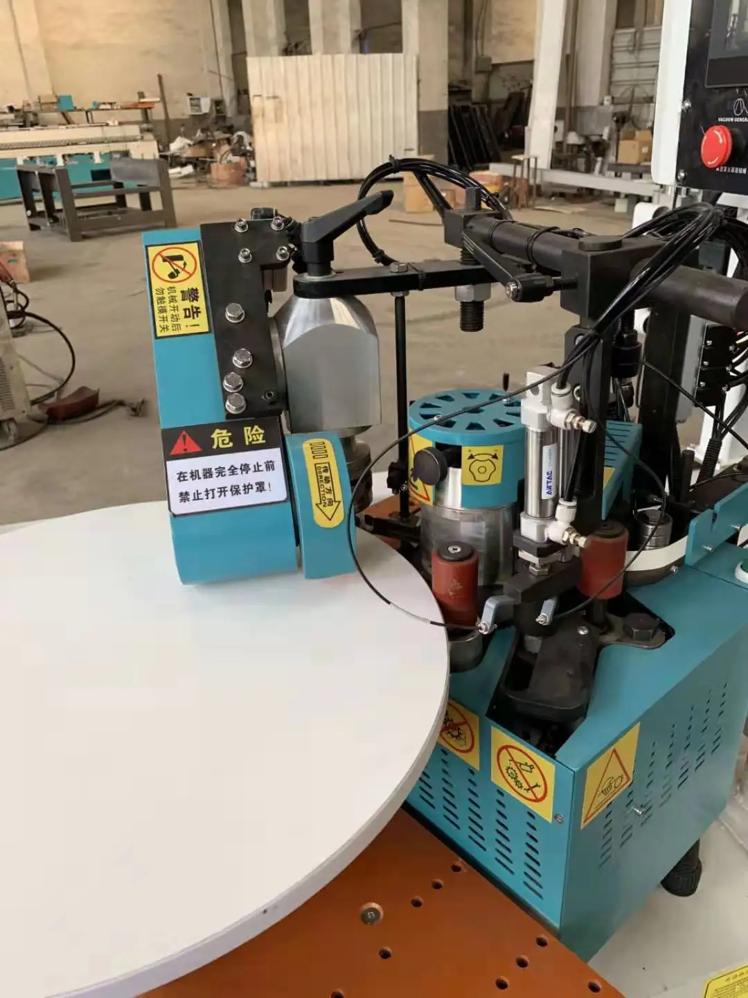 special-shaped wood straight curve  edge bander banding machine