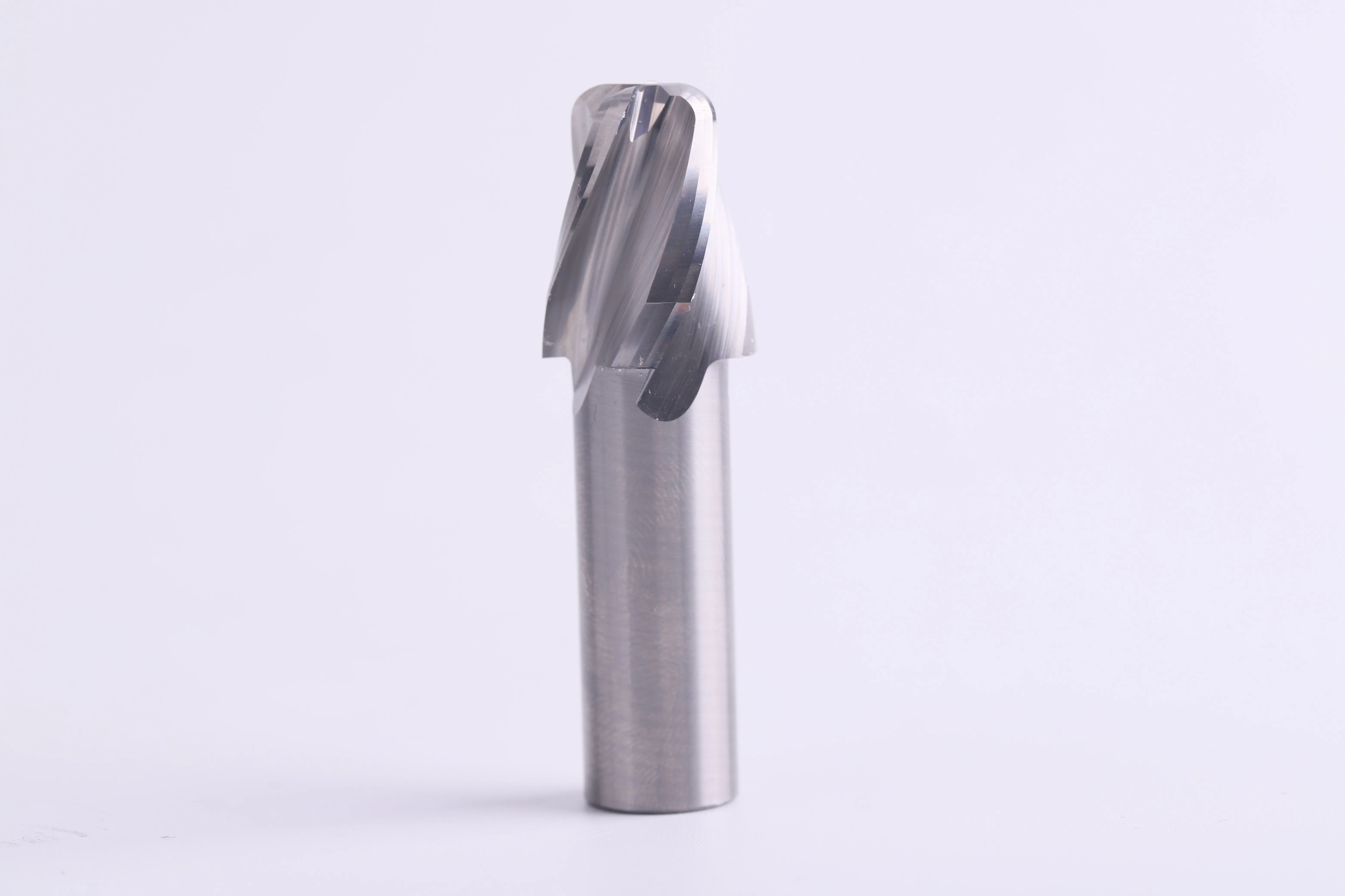Hardware tools manufacturer 4-edge tungsten steel shaped round nose cnc end mill drill bit 4-edge round nose end mills for sale