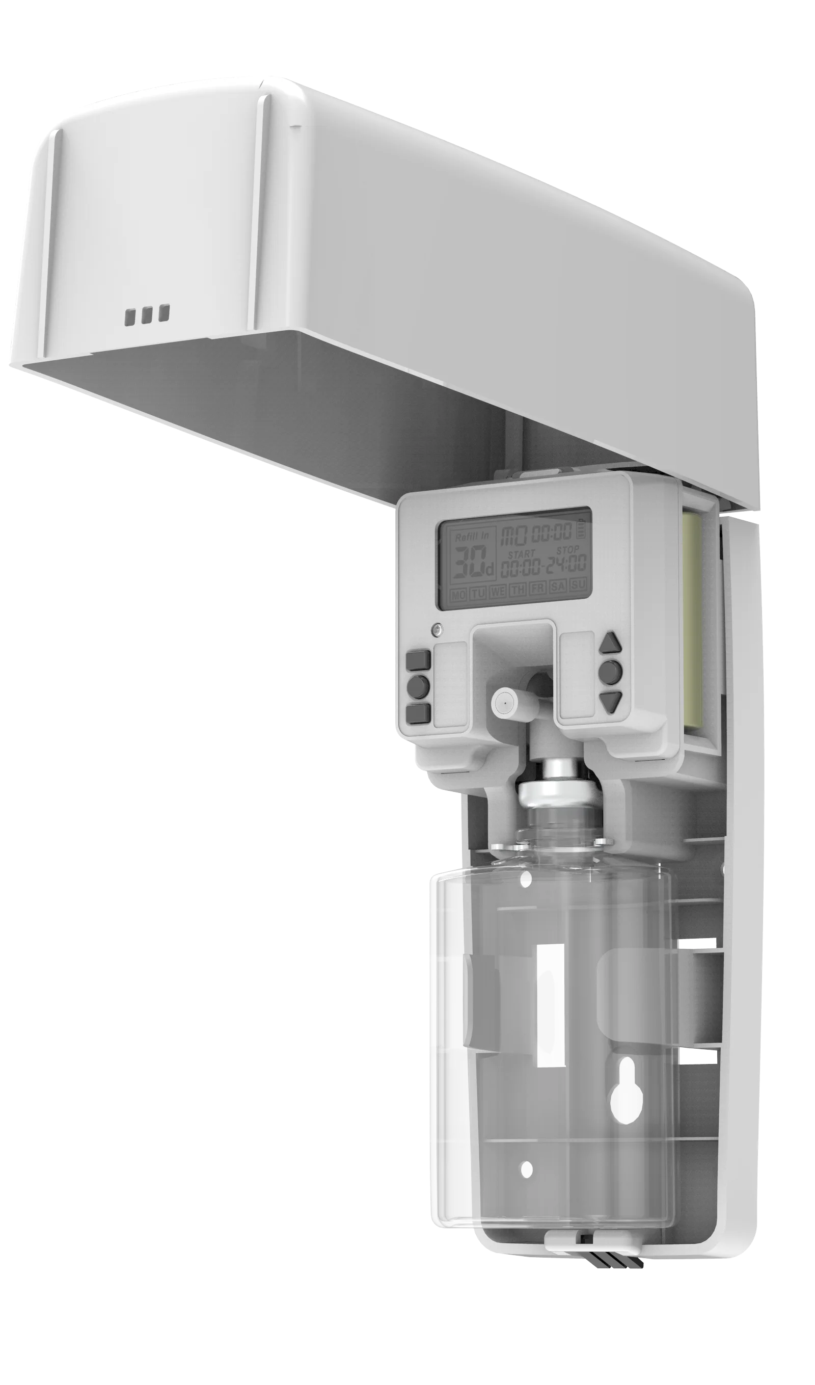 2024 OEM newarrival Smart electronic mini Non-aerosol Automatic Liquid pump Dispenser Intelligent Sensor LCD 130ML Factory Price