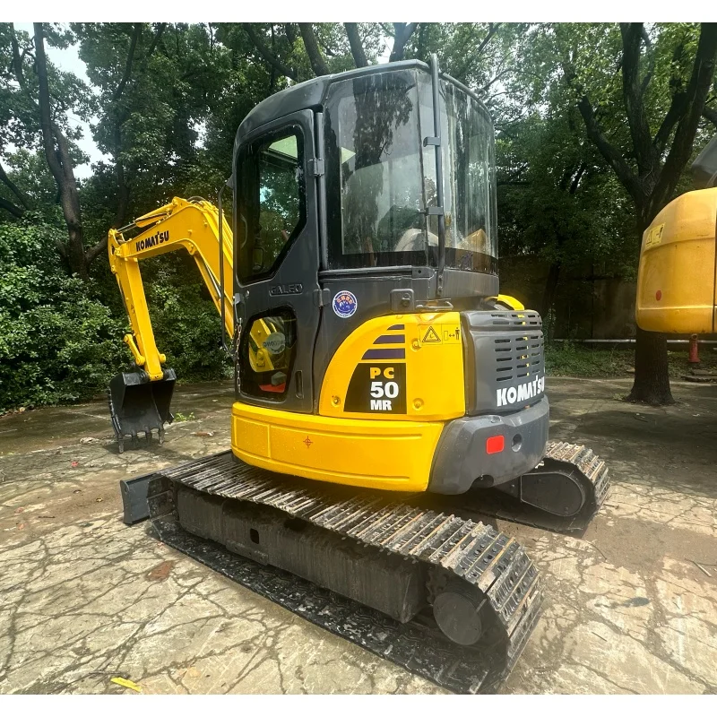 Высококачественное строительное оборудование мини-экскаватор KOMATSU PC50 5 тонн японский оригинальный гусеничный механический экскаватор для продажи