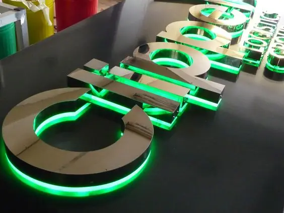 Koncept Alphabet Letter Led Light Letters Led Digital Led 3D Letter