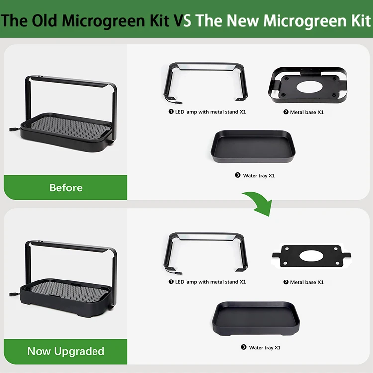 Houseplants kitchen seedling starer indoor growing  plant smart garden grow kit with full spectrum lights