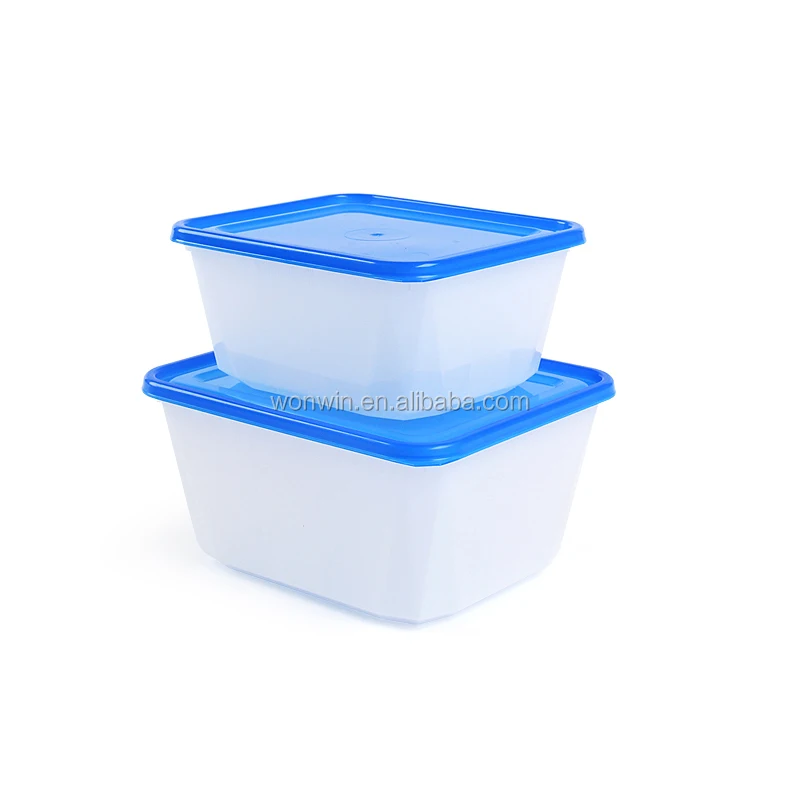 450ml / 750ml /1100ml microwaveable kitchen plastic food storage box for food