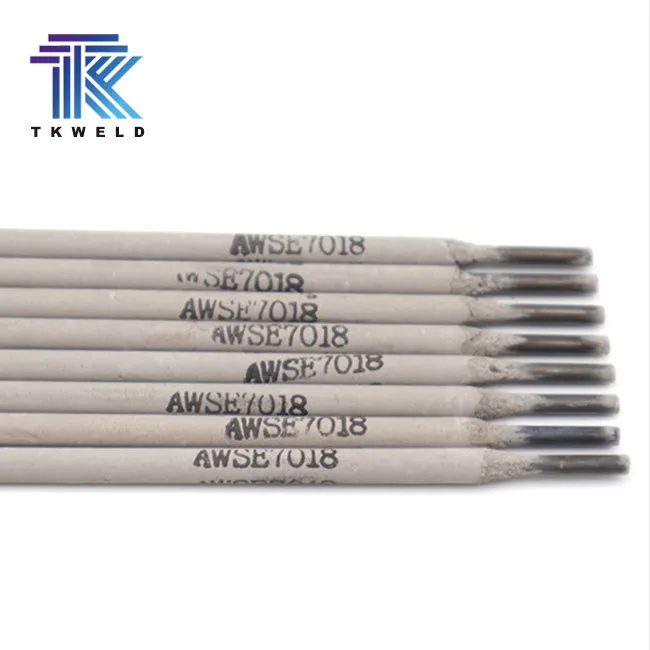 TKweld Hot Sale  OEM Stable Arcing AWS E7018 Welding Electrodes Low Alloy E7018 Welding Rods