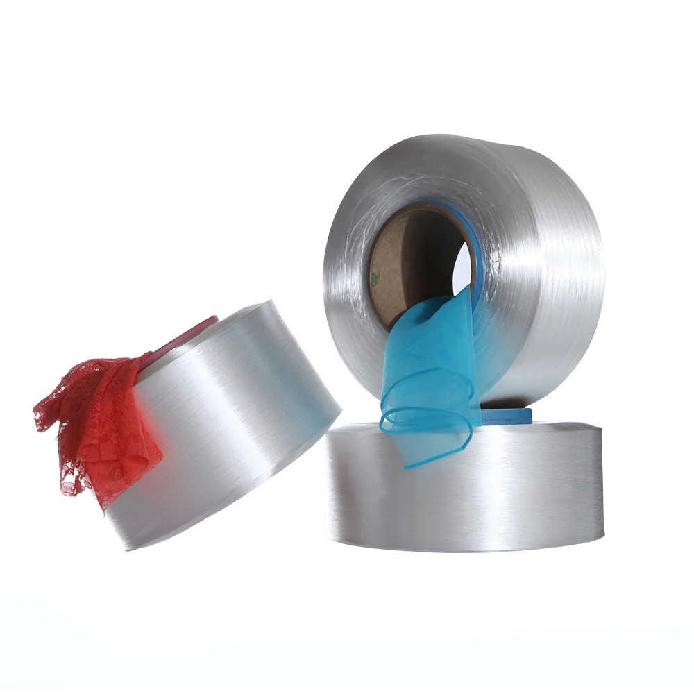 
excellent quality 20D17F trilobal bright textile yarn manufacturers textile materials nylon 6 FDY yarn for knitting 