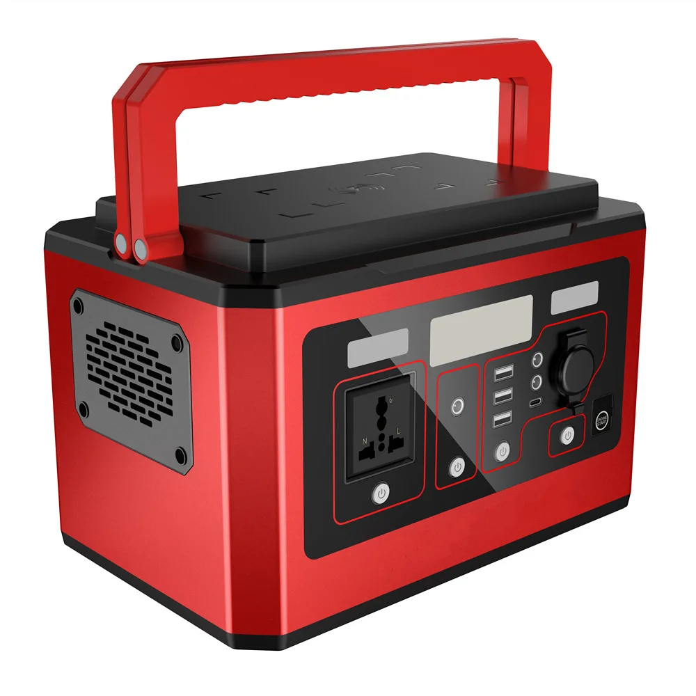 manufacturer battery lifepo4 power station portable auto emergency power station portable battery home camping solar generator