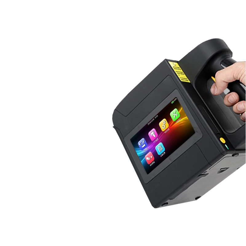 New Handheld Inkjet Printer Large Font Date Date Coding Machine Digital Numbering Intelligent Inkjet Cardboard Box Coding