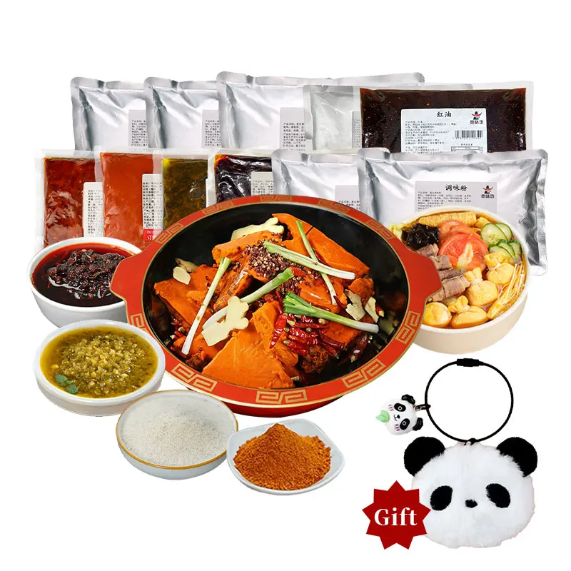 Wholesale Chinese China Traditional Beef Bone Soup Base For Haidilao Hot Pot Condiments