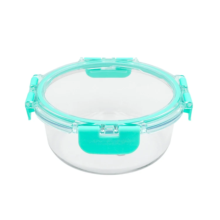 LeakProof Airtight Food Container Kitchen High Borosilicate Mini Glass Containers Storage Bento Lunch Box With Removable Lids