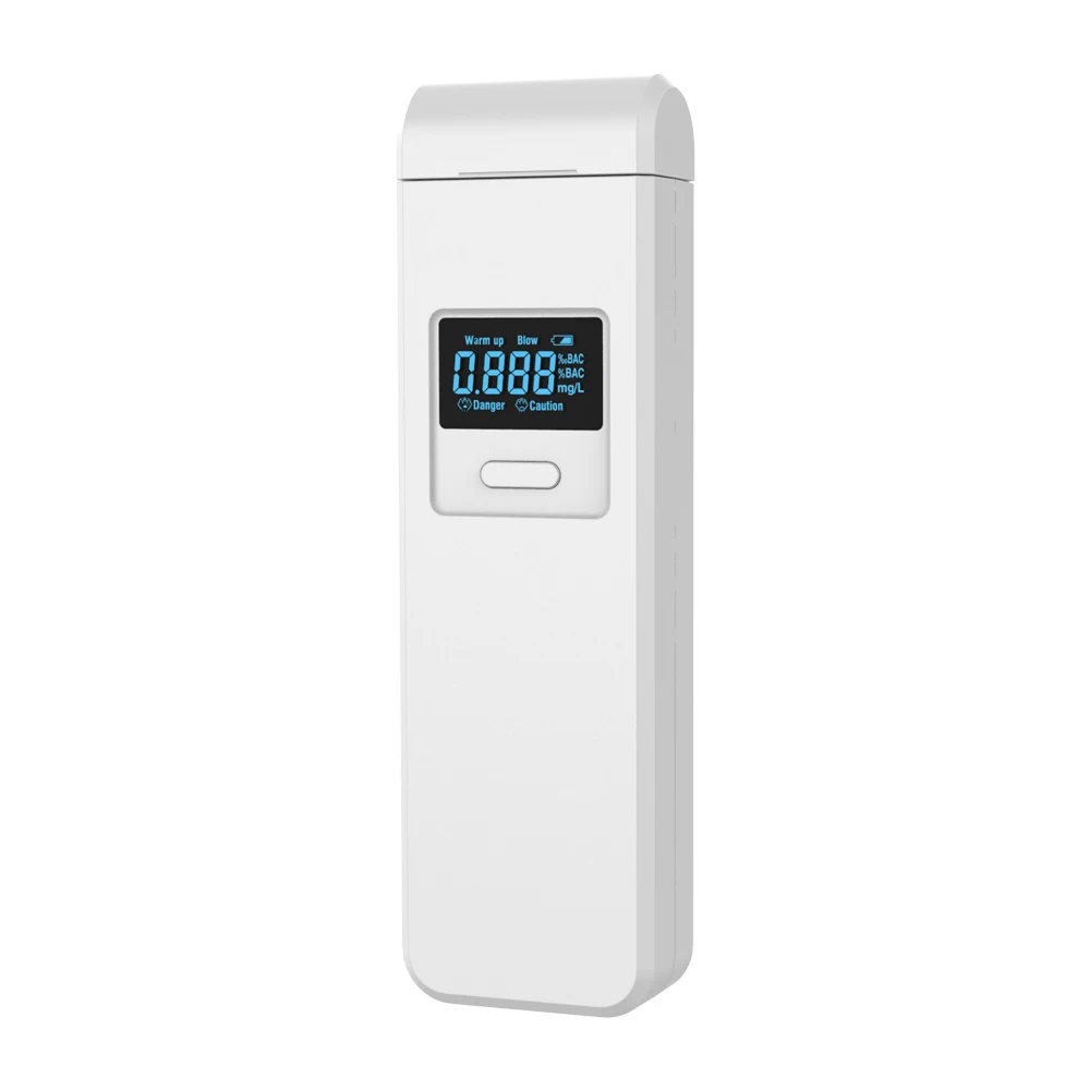 2022 Professional Digital Car Breath Mouthpiece USB Alcohol Tetser