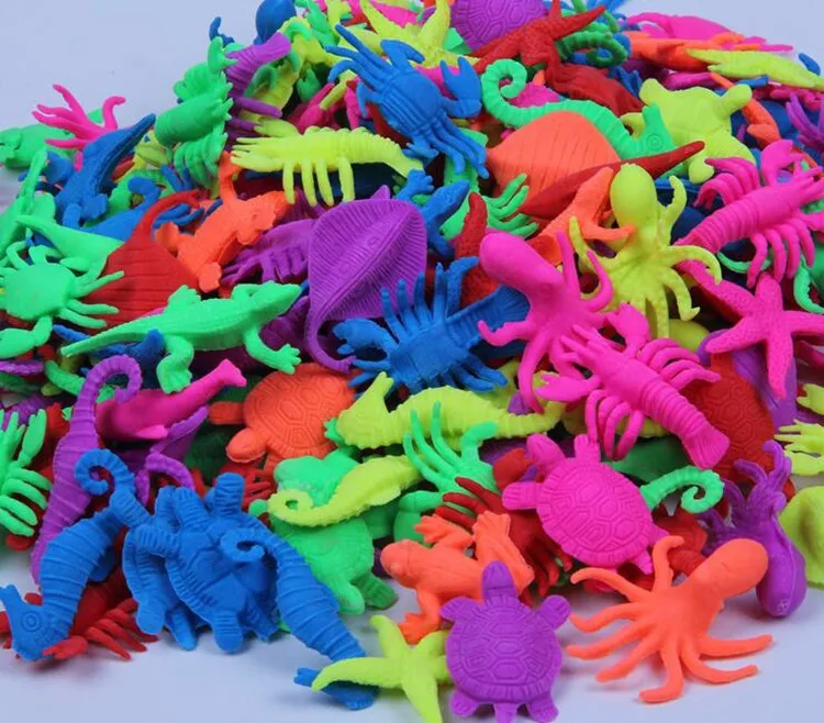 Растущее в воде объемное разбухание морское существо Смешанная развивающая игрушка