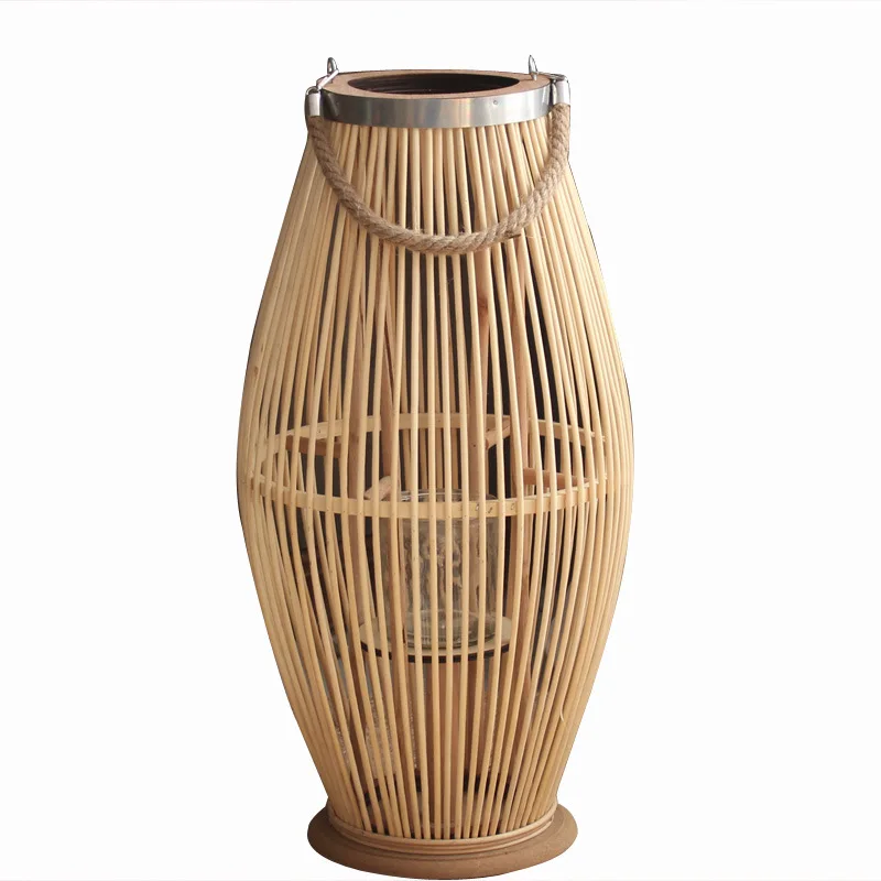 Home decoration ornaments, retro wind lamps, floor to ceiling candlesticks, hotel display windows