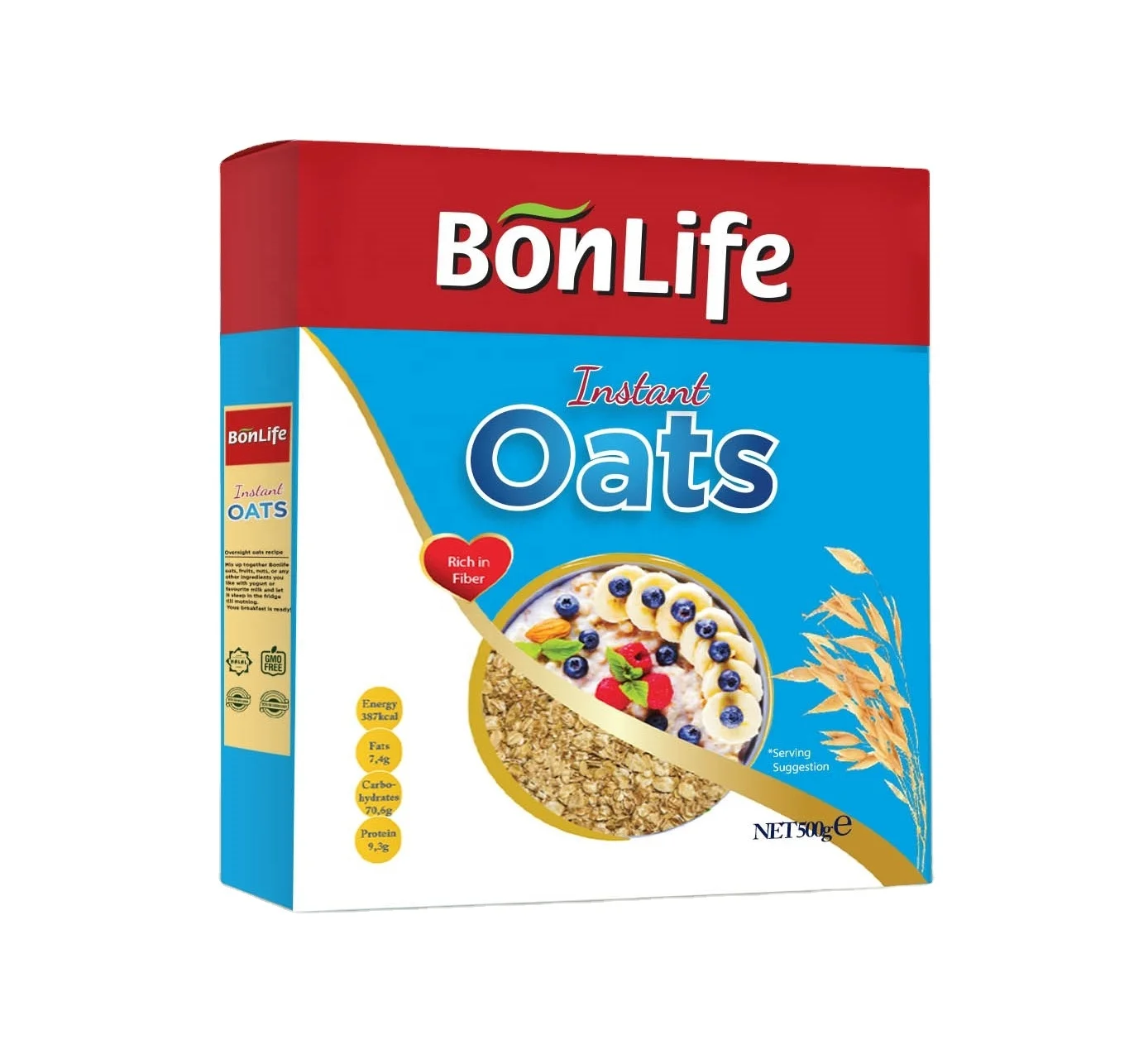 BONLIFE Instant Oats 500g
