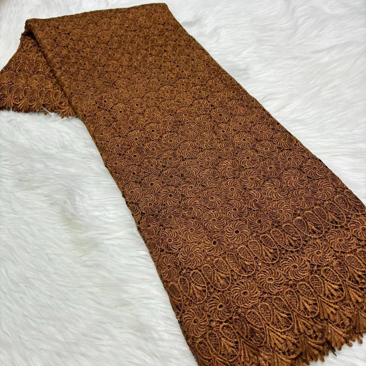 Fabric 100 Cotton High Quality Cord Guipure Lace Fabric Factory Manufacturer Swiss Africa Lace Fabric Nigeria 2024