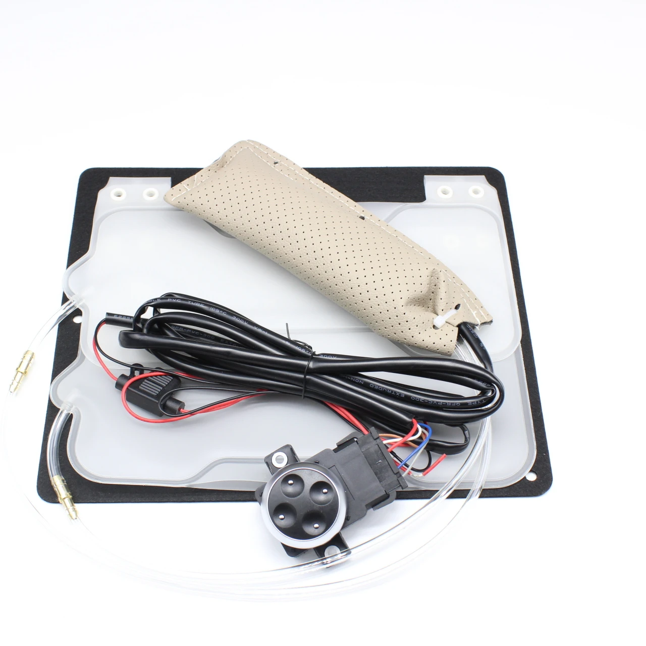 12 v universal seat cushion lumbar massage system pneumatic massager inflatable airbags back lumbar support