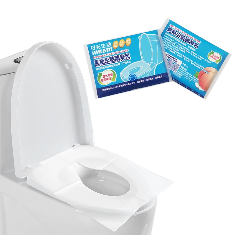 OEM Hot sale flushable hygienic biodegradable disposable paper toilet seat covers