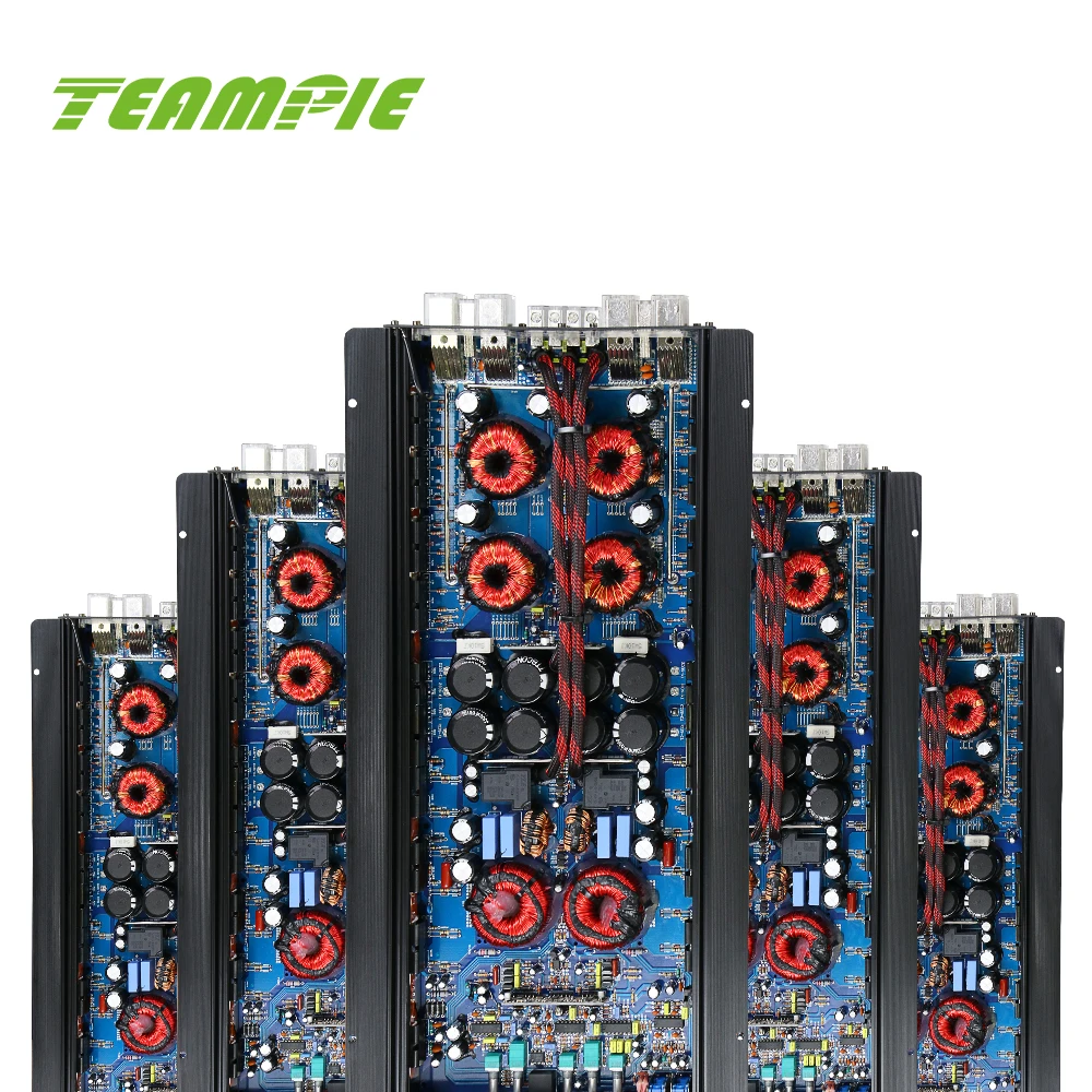 OEM Car Amplifier Class D 2 Channel Class D Full Range Audio Korea 1500W RMS Teampie TP-1500.2D