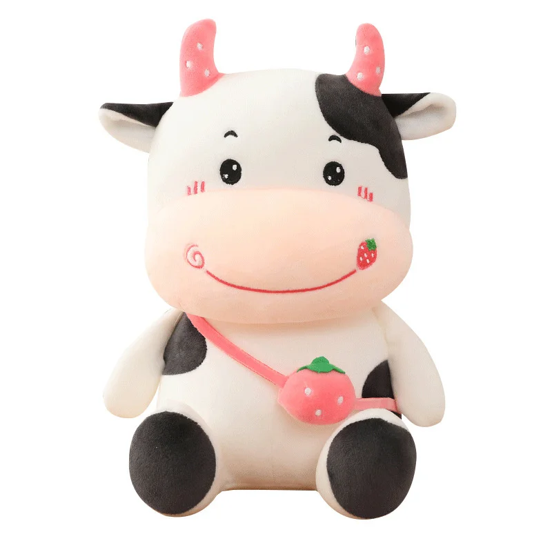 New t of the year of the Ox plush pendant doll festive toy wedding annual meeting small gifts wholesale cow cattle