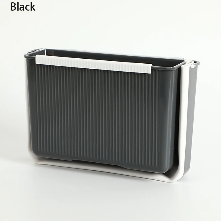 Подвесная Складная мусорная корзина для кухонного шкафа, настенное складное мусорное ведро, Автомобильное Мусорное ведро, инструмент для уборки дома