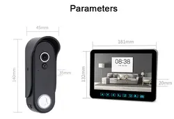 Wholesale Waterproof Smart Doorbell Camera Wifi Wireless Door bell With AC DC Power Connecting Power Door Phone Video Doorbell