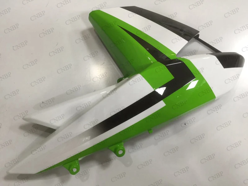 Комплект обтекателей Z 1000 10 11 на весь корпус 2010 Обтекатели для Kawasaki Z1000 - 2013 уличная версия Зеленый Белый