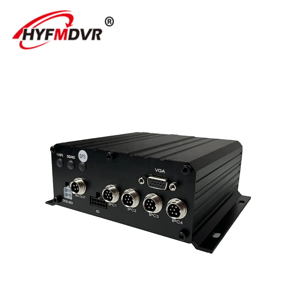 HYF 4CH 1080P Security IPC Camera Mobile NVR car network video digital recorder kit