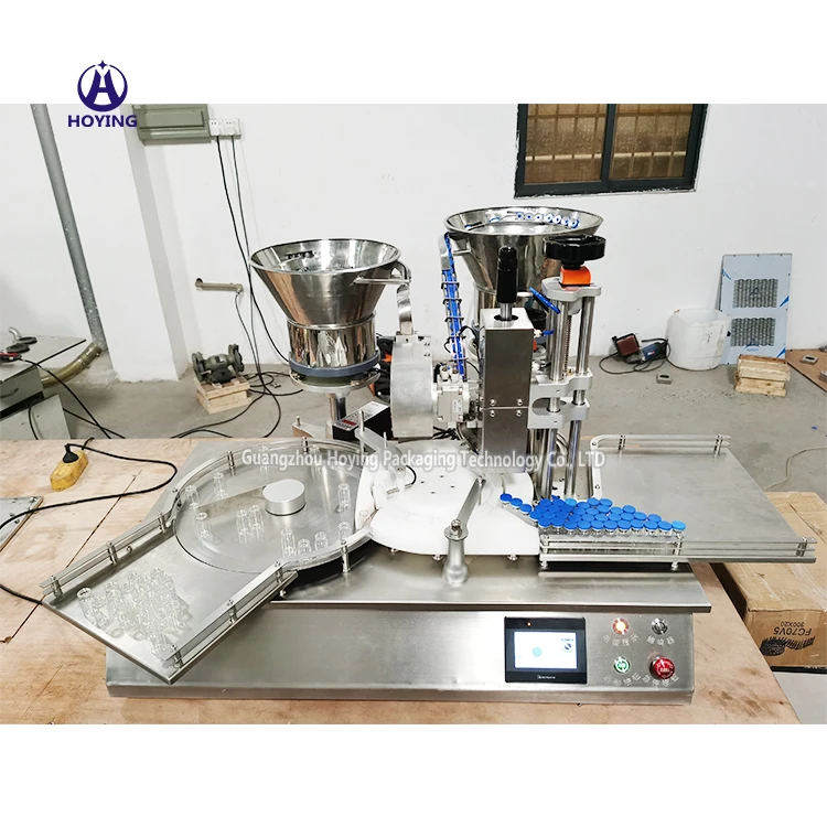 Desktop automatic rotary perfume oil bottle essential oil bottle filling capping machine