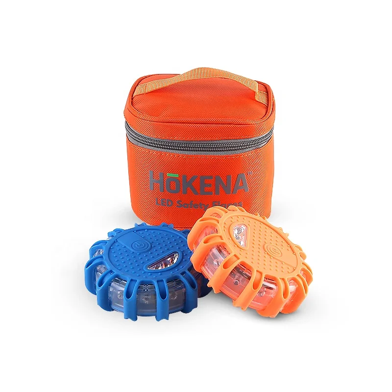 10-IN-1 AAA Battery LED Warning Light for Traffic Accident