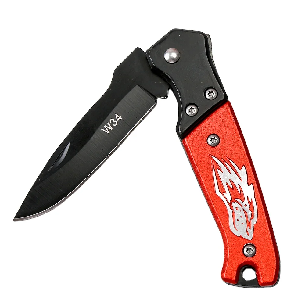 Mini Stainless Steel SpeedSafe Opening Folding Pocket Knife for Camping Indoor and Outdoor Activities