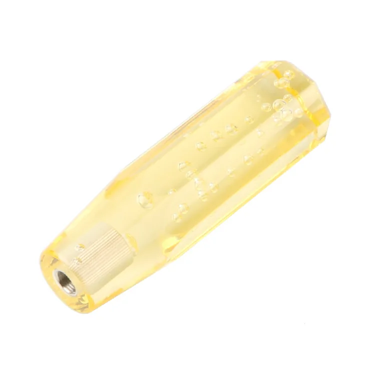 Universal Acrylic Crystal Bubble Car Shift Knob AT/MT Car Gear Knob Stick Lever Head Shifter Auto Accessories