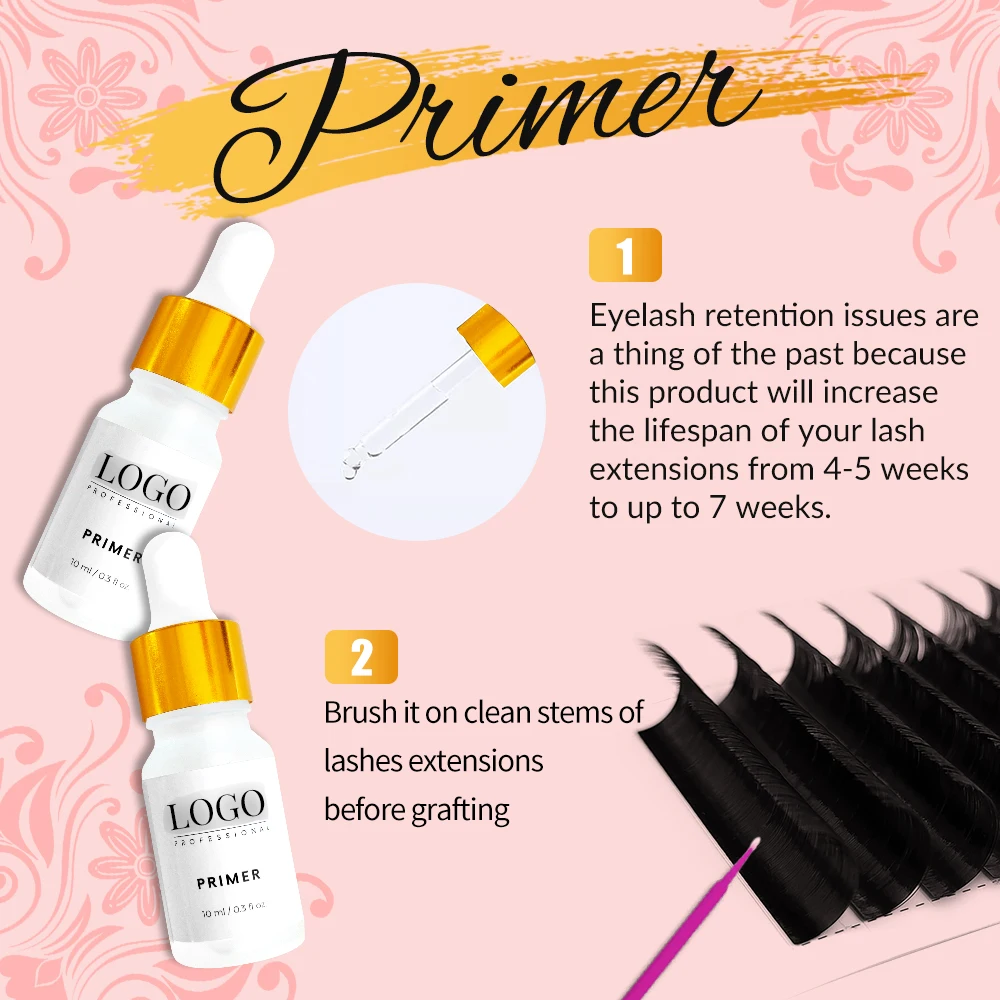 Cheap lash primer for eyelashes extension professional tool primer for eyelash extension glue primer