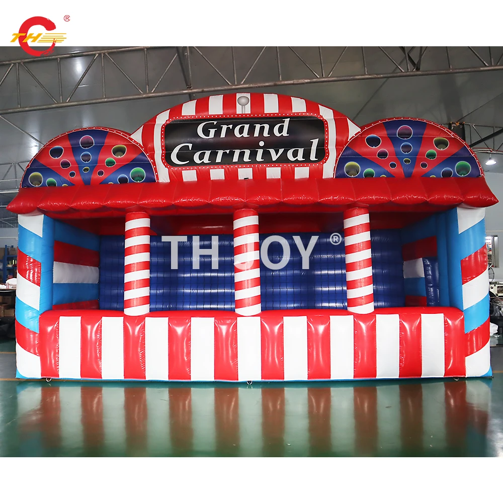 6x2.5m High Quality Inflatable Carnival Booth inflatable carnival games booth tent