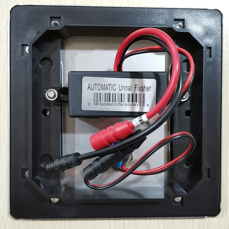 CE Certified Brass Automatic Smart Urinal Flush Valve High Quality Dual Flusher with Manual Sensor Wall Mounted for Hotel Use