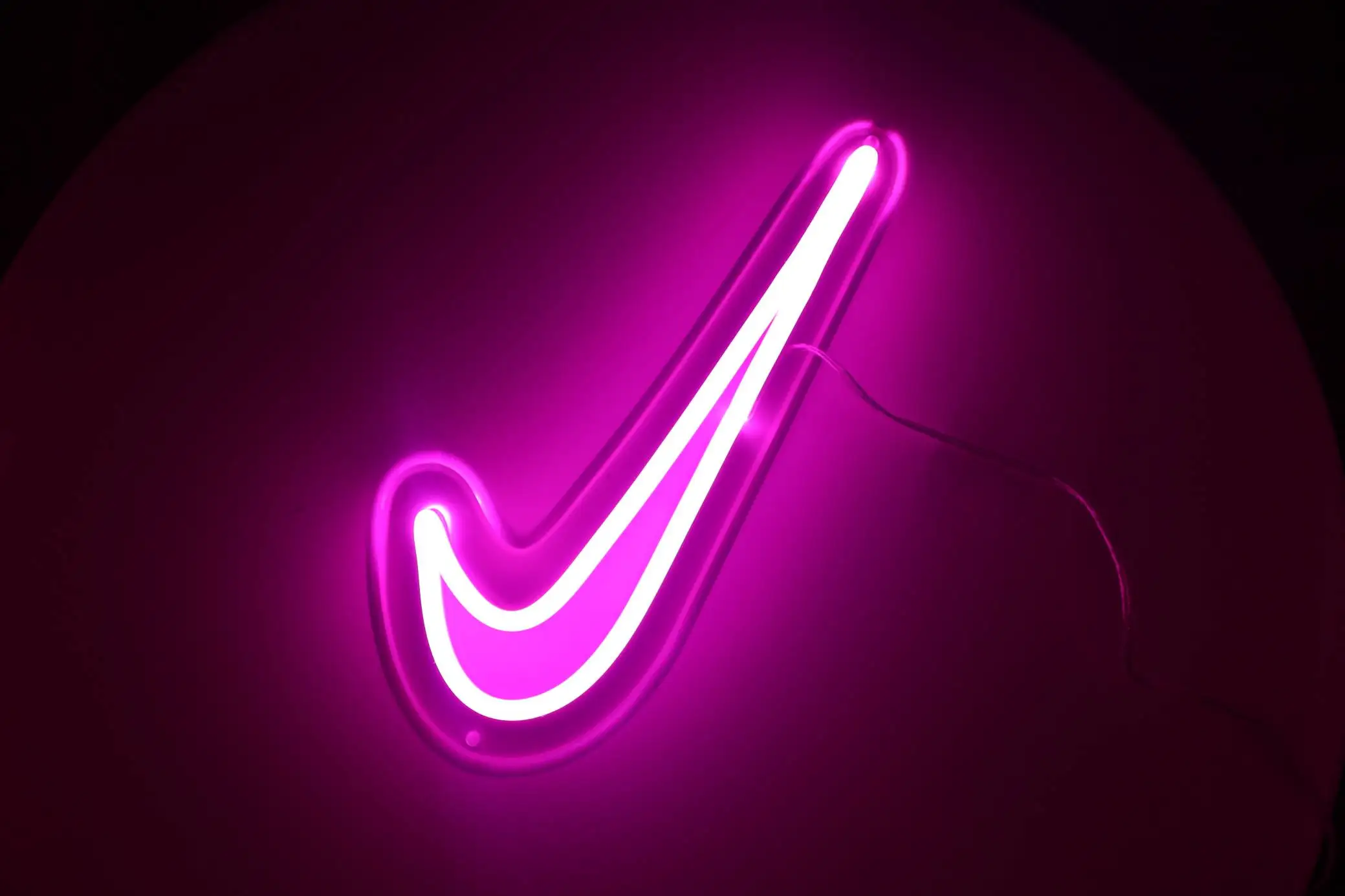 Wall Decor For Bedroom Led Signs Shoe Room Lights  Logo Pink Light Fashion Large Man Cave Decorcave Teen On Relax Neon Sign