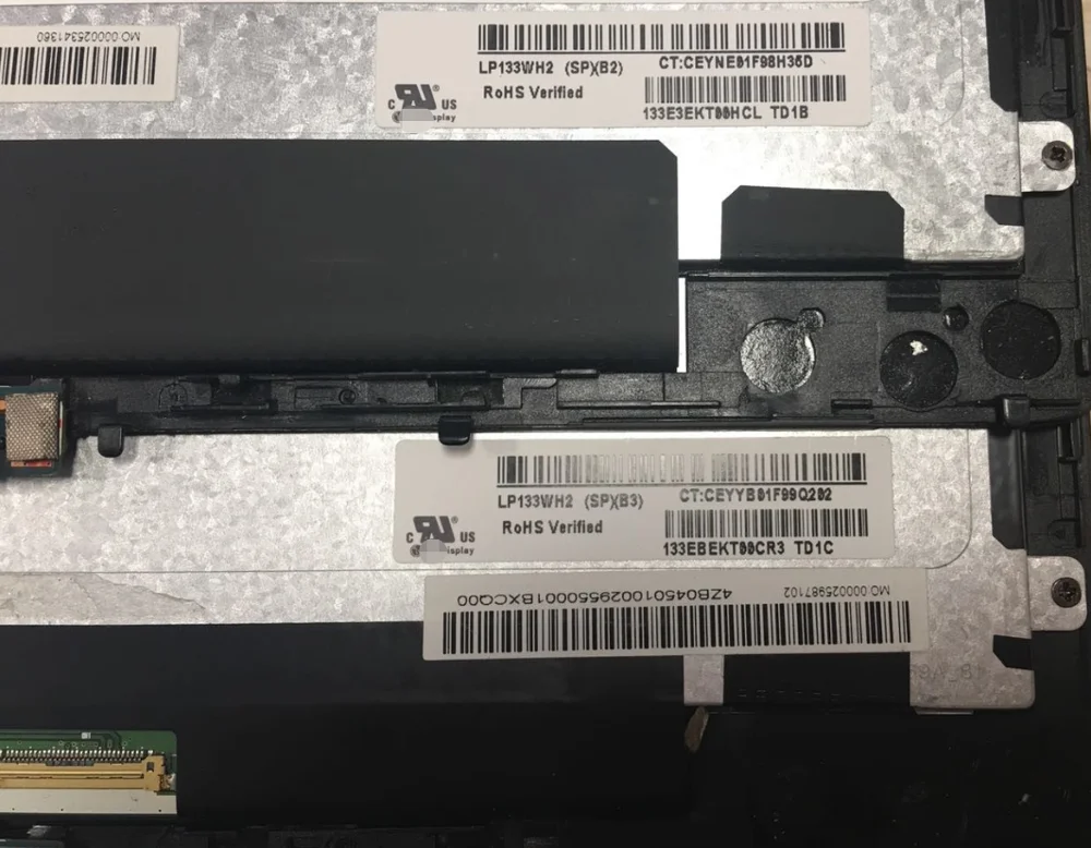 Дигитайзер сенсорного ЖК-экрана в сборе для HP Pavilion X360 13-S series 13-S103LA 13 3 LP133WH2 запасные