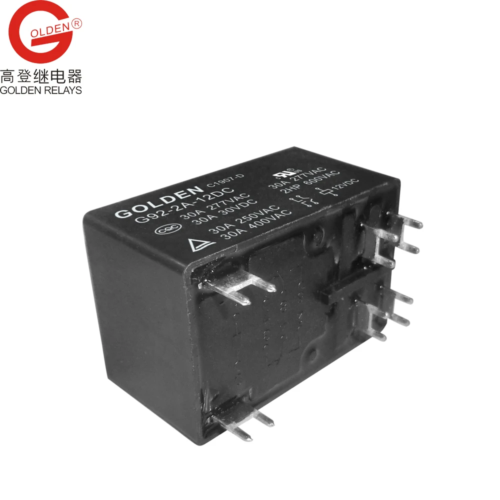 T92 HF92 G92 Золотой relaies G92-2A-12A1Q1 новый мощность высокий ток нагрузки Новая Энергия применение 30a AC DC импульсный источник