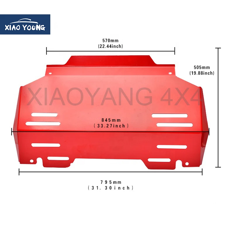 
 Противоскользящая пластина для Hilux Revo  