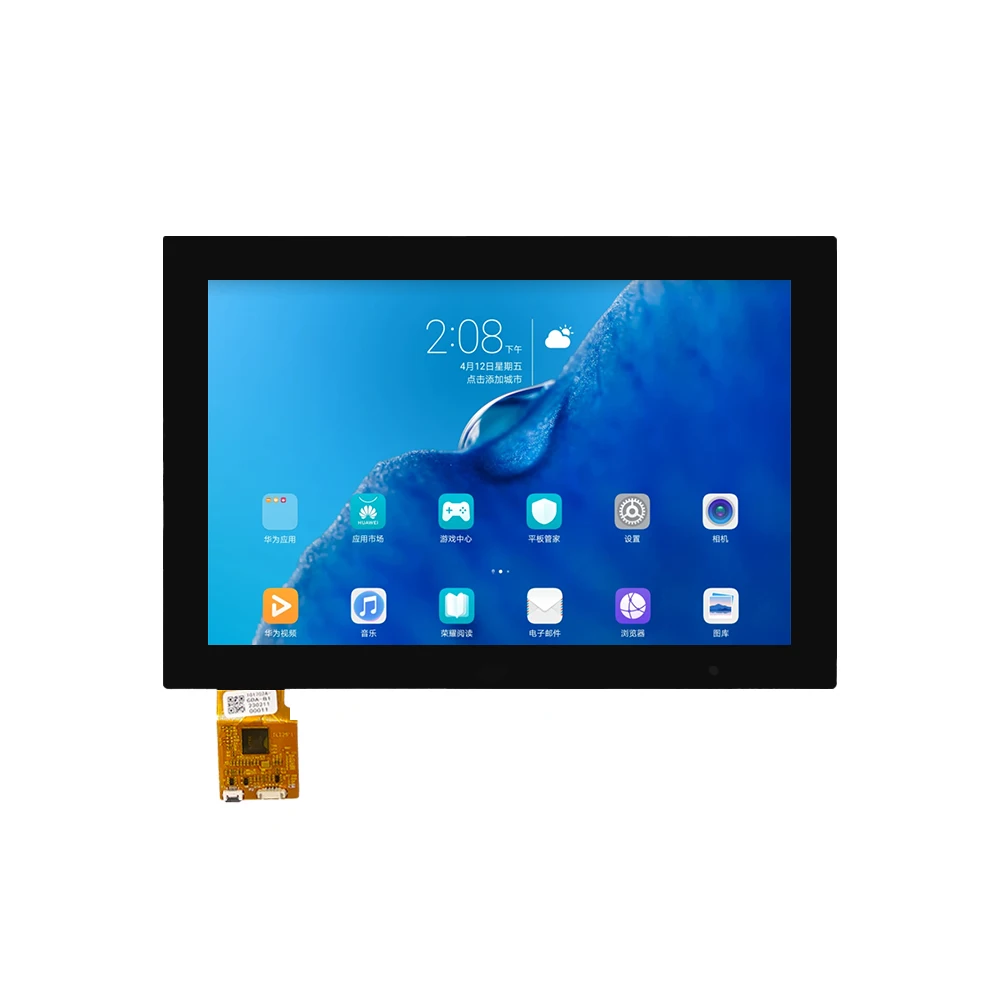 High quality Industrial 10.1 inch 340nits PCAP TFT LCD Multi capacitive touch screen module 1280*800 display