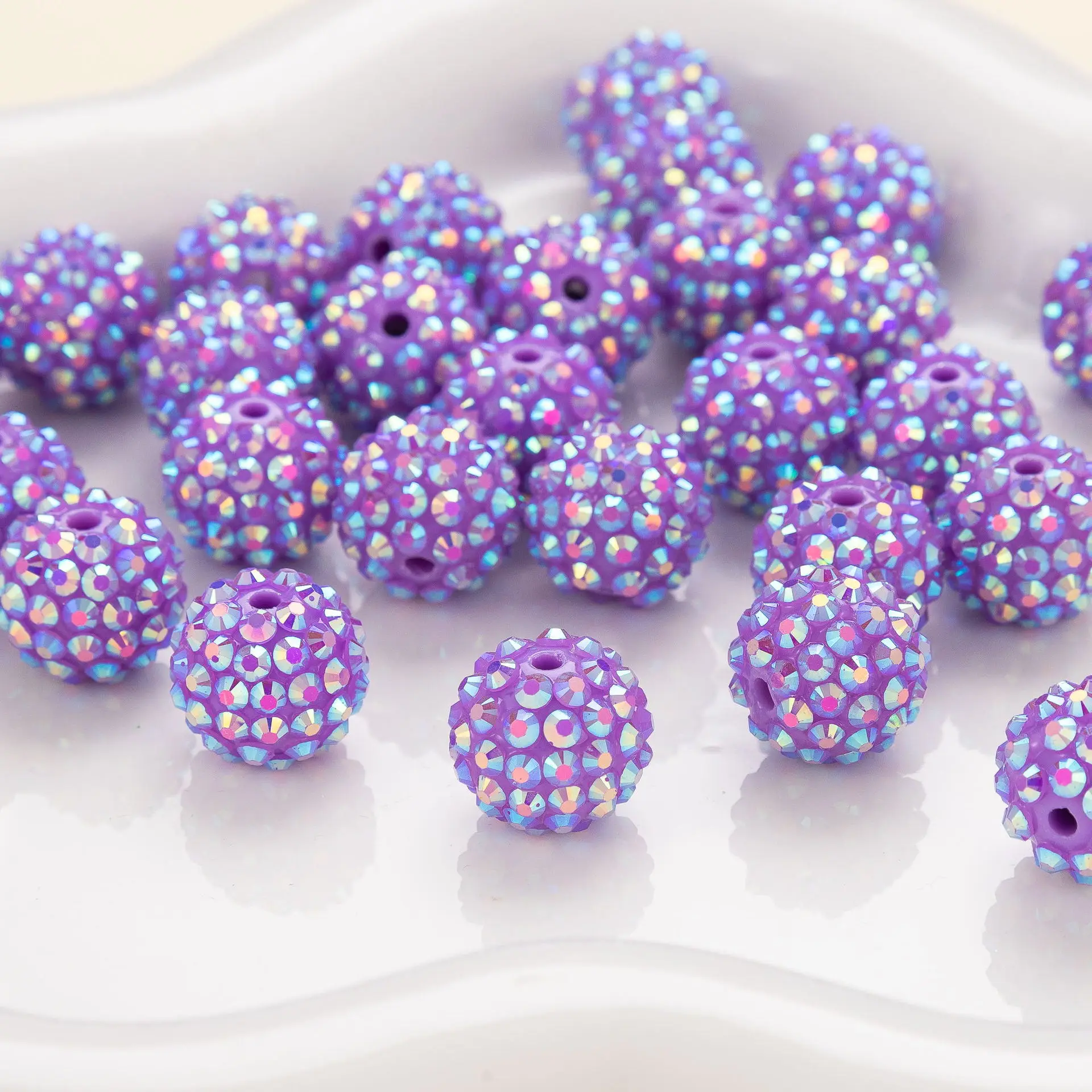 Acrylic, Plastic & Lucite Beads,Rhinestone Beads for Jewelry Making