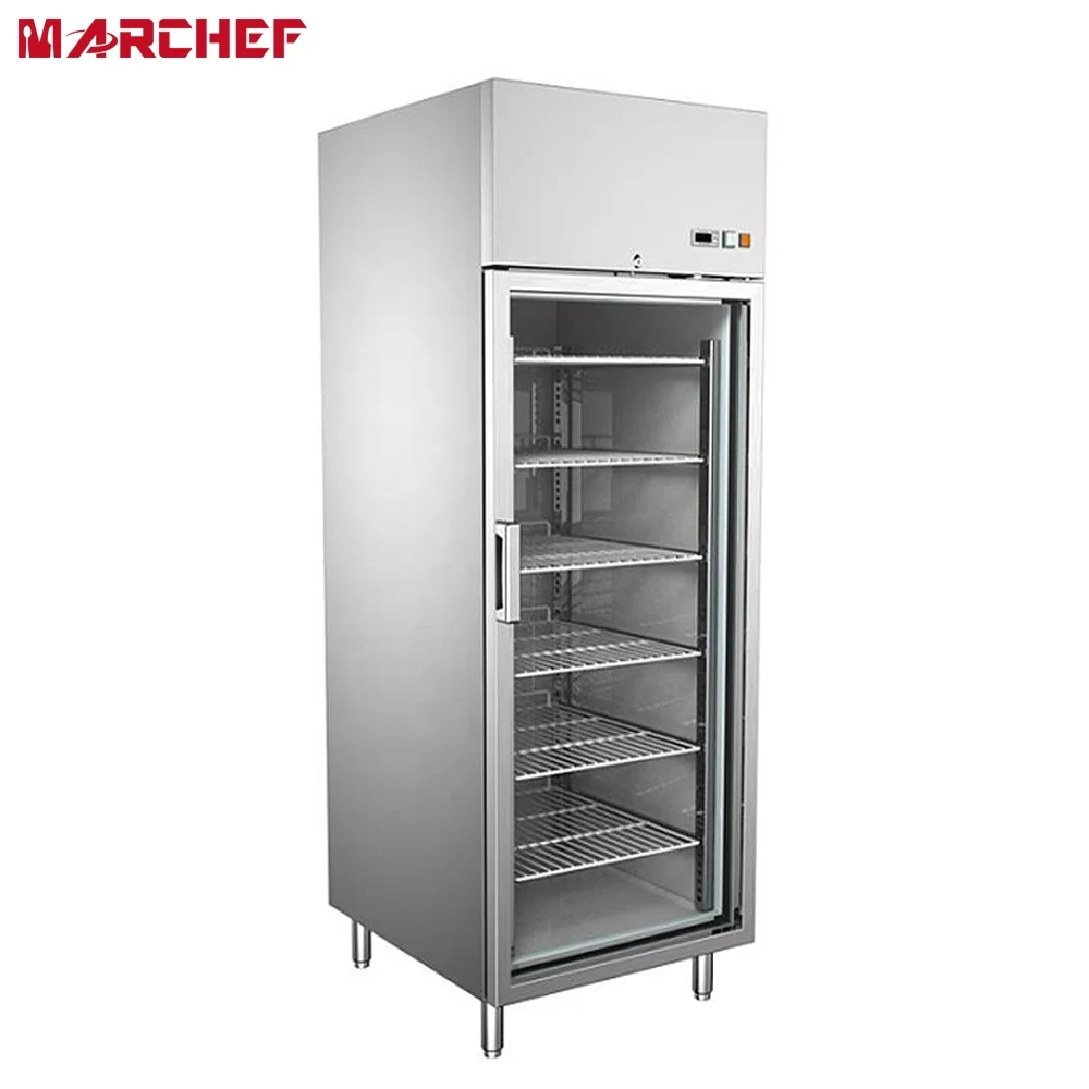 CE stainless steel 304 commercial hotel restaurant air cooled fridge industrial chiller and freezer