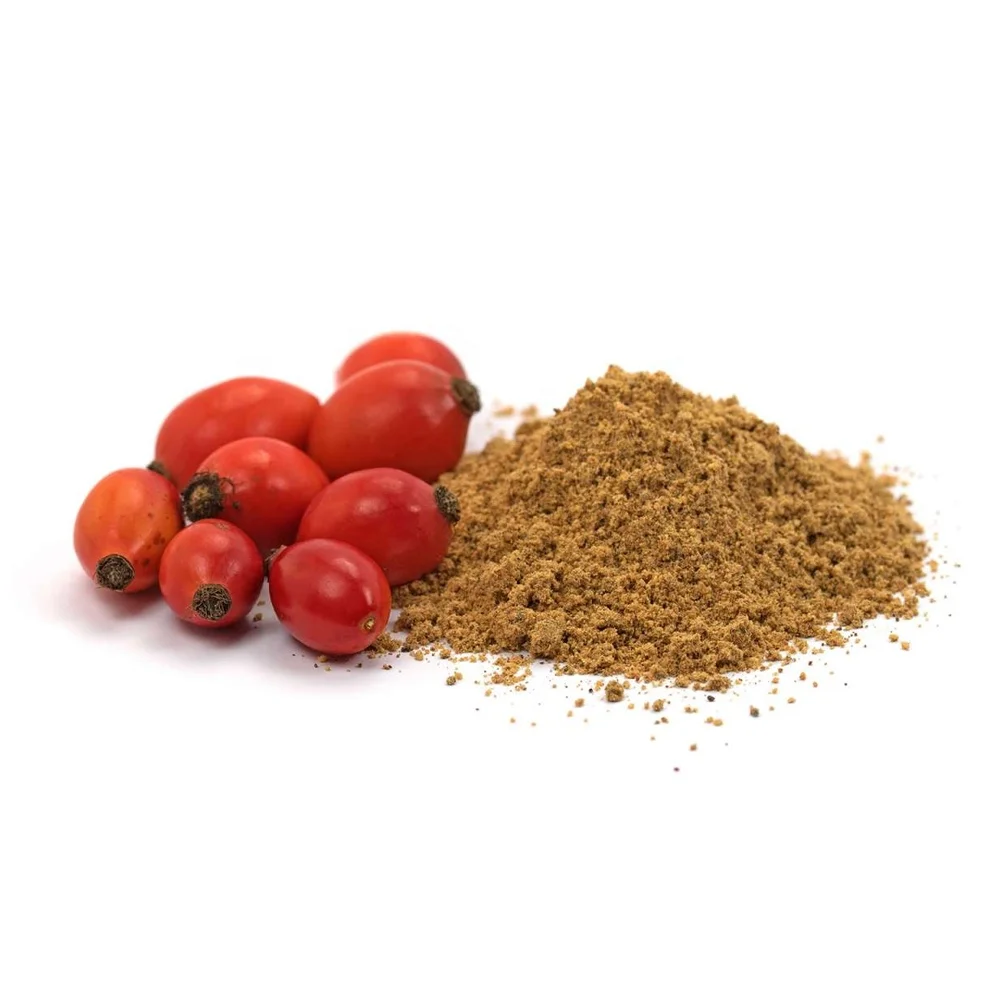 ROSEHIP BERRIES POWDER 100% natural herbal tea herbal tea fine ground rosehip berries powder for health food