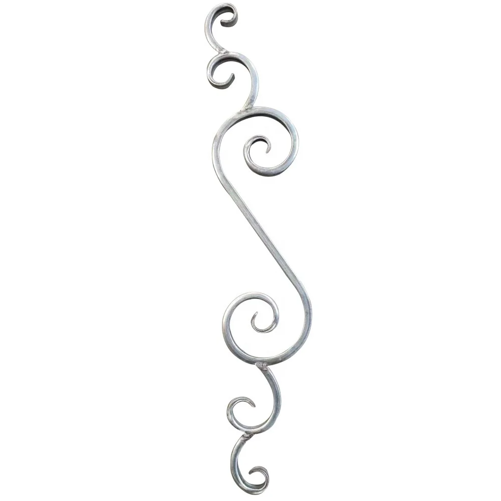Factory Price Decorative Interior Wrought Iron Balusters for Railing Decoration