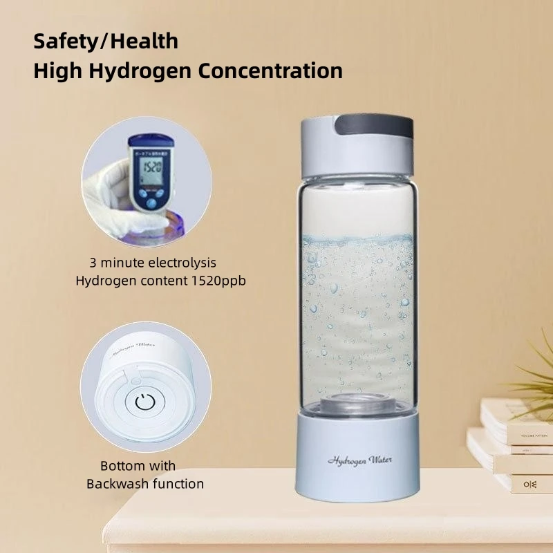 Hydrogen Water Bottle,Portable Hydrogen Water Ionizer Machine,Portable Hydrogen Rich Water Health Cup