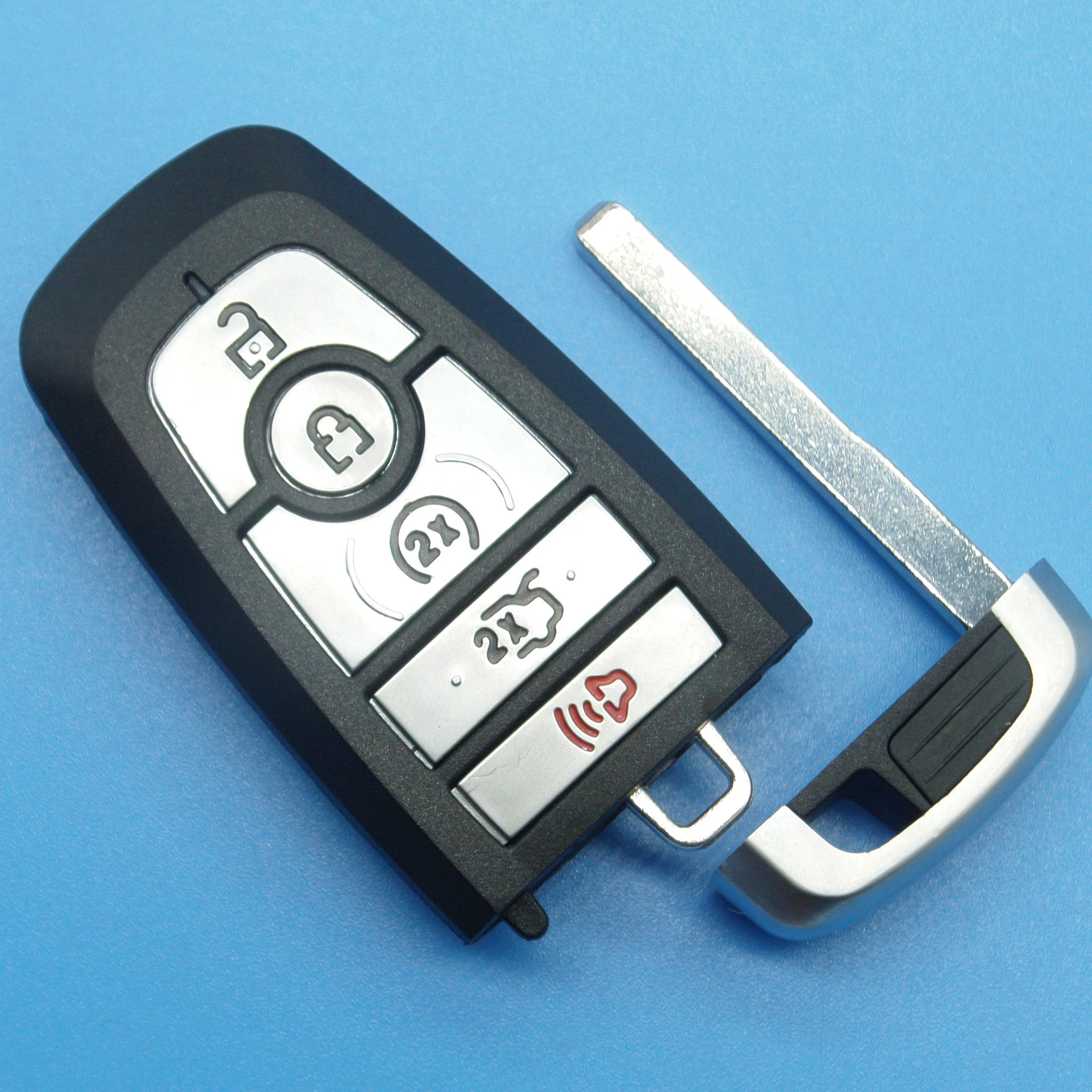 5 buttons smart car key shell for Ford Edge Explorer Escape auto keys