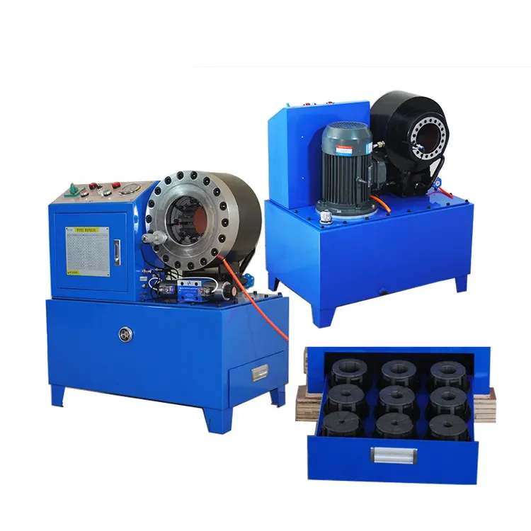 High pressure automatic customizable logo 1/4 up to 2 inch hydraulic press for hoses Hydraulic hose crimping machine