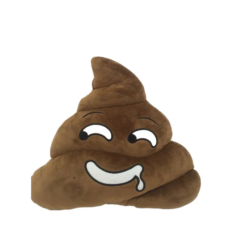 Kawaii Stuffed Plushie Throw Pillow Cartoon Small Hugging  Squiish Kawaii Pillow Plush Poop Pillow